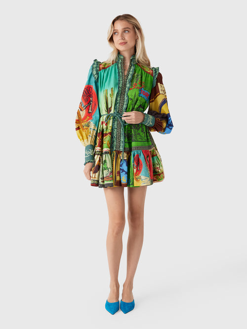 Alemais Women's Ace Mini Dress - Saint Bernard