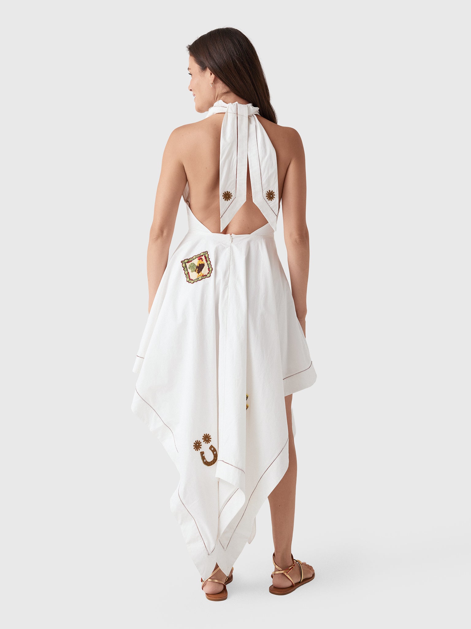 Alemais Women's Westwood Embellished Midi Dress