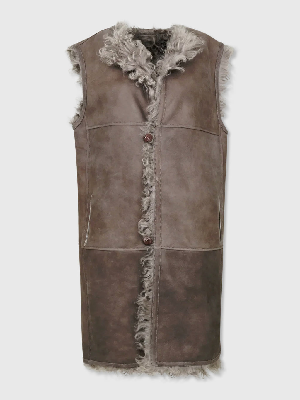 Frauenschuh Women's Hope Lambskin Vest - Saint Bernard