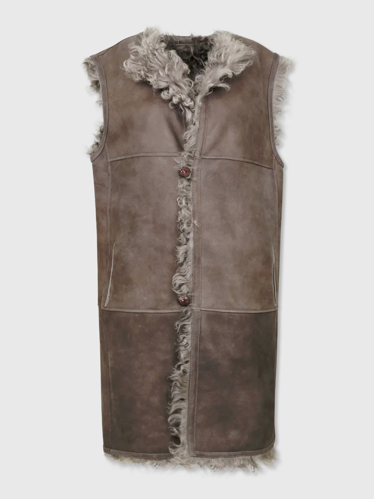 Frauenschuh Women's Hope Lambskin Vest - Saint Bernard