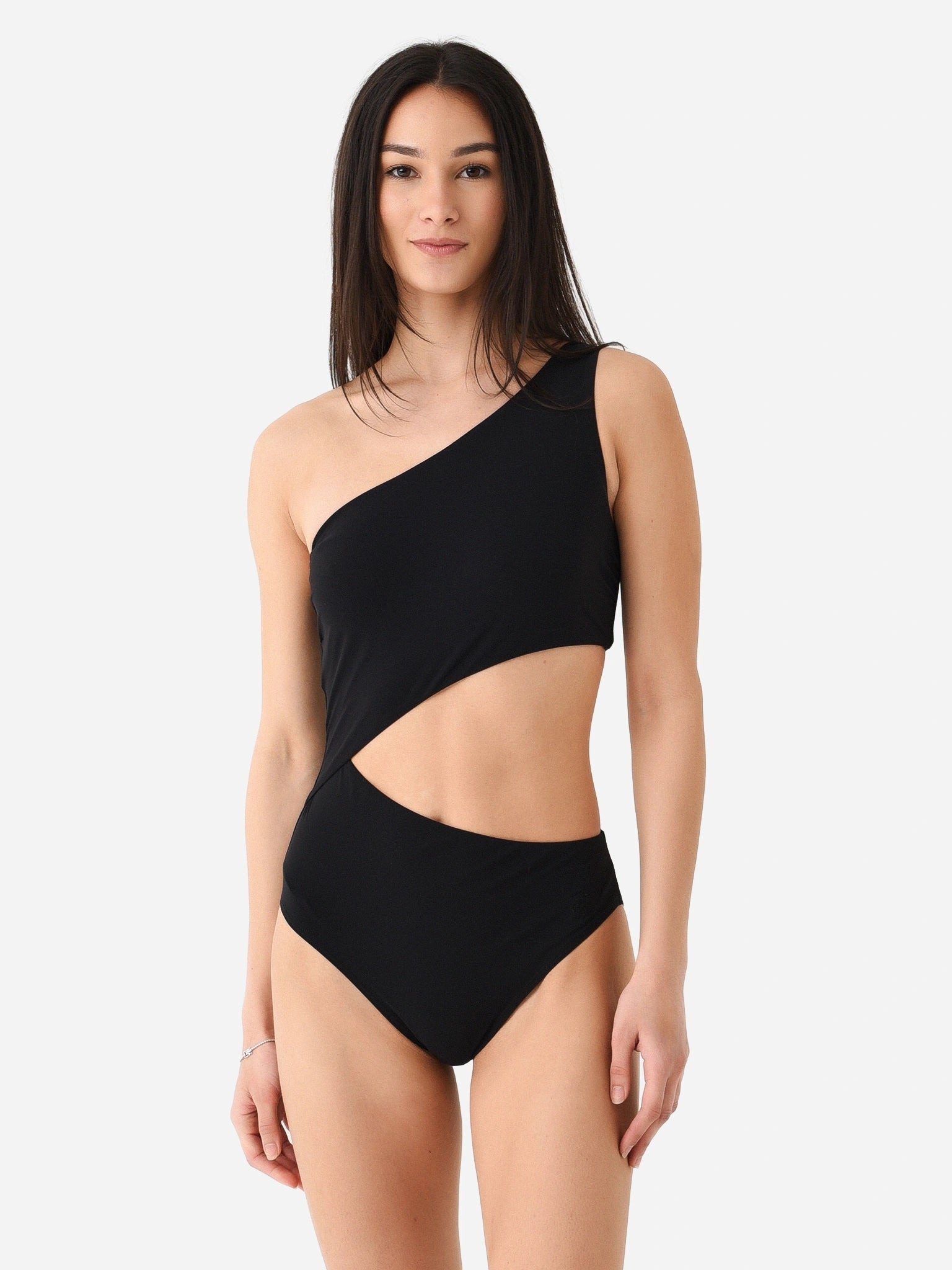 Tory Burch Women's Cut-Out One-Piece Swimsuit - Saint Bernard