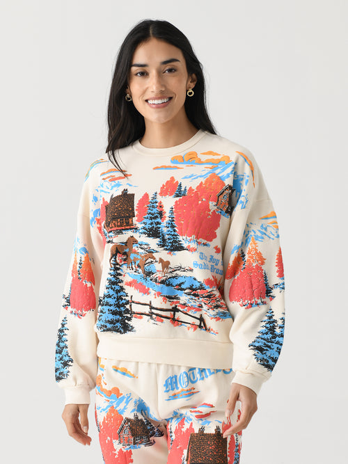 Mother Women's The Drop Square Sweatshirt