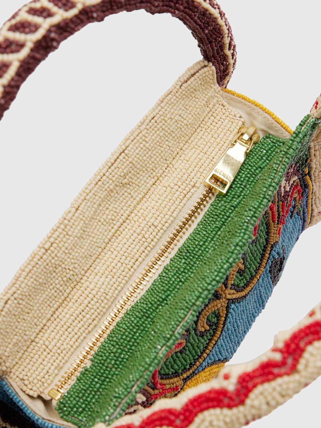 Alemais Ace Beaded Barrel Bag - Saint Bernard