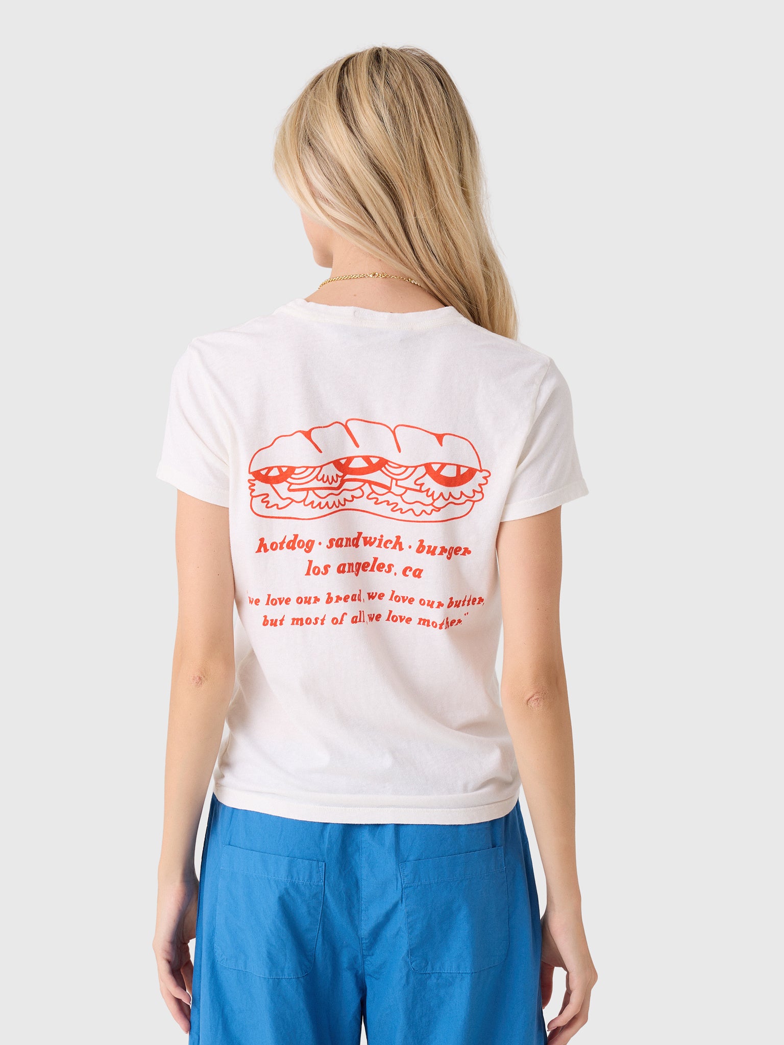 Mother Women's The Boxy Goodie Goodie Tee - Saint Bernard