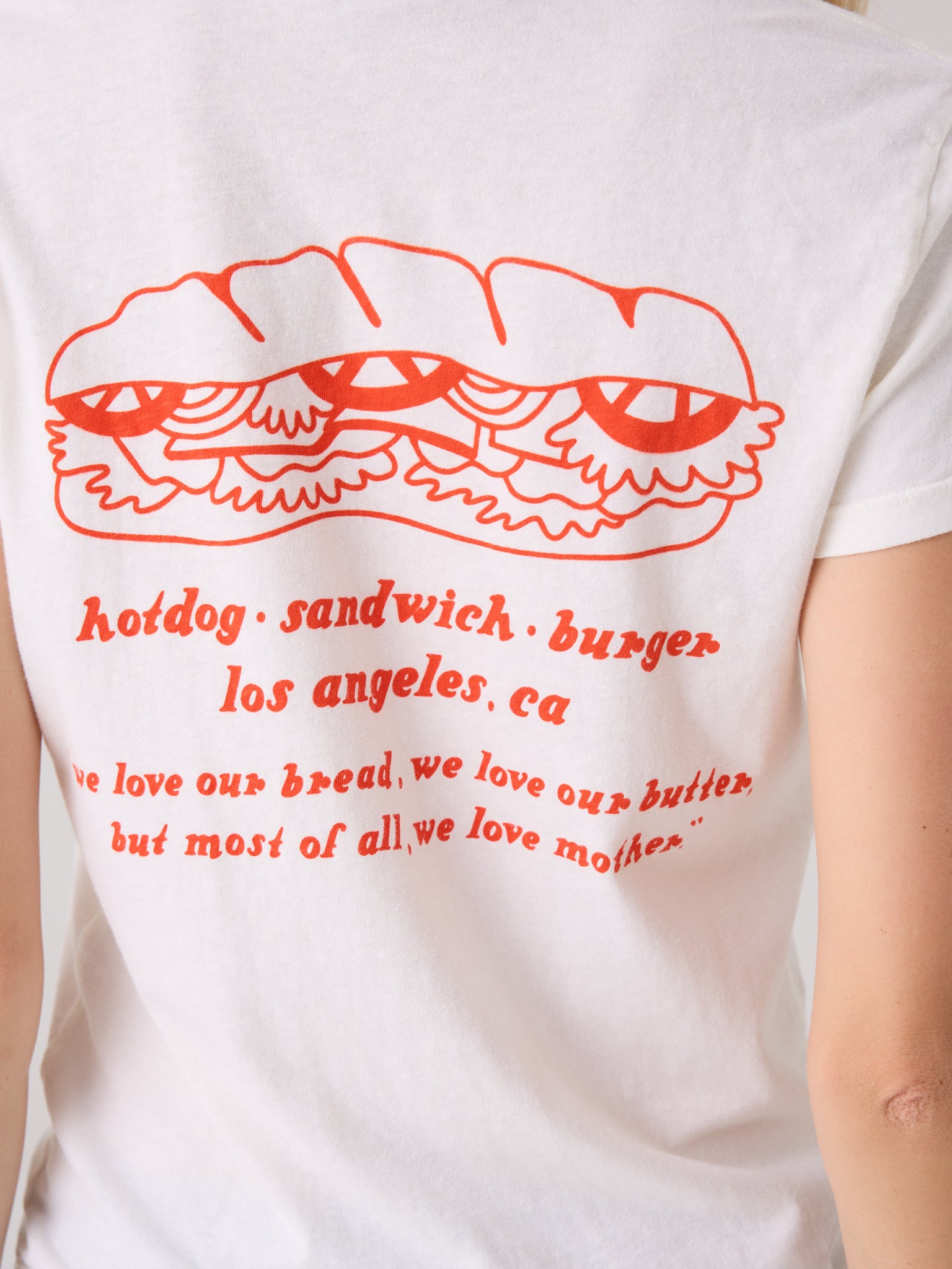 Mother Women's The Boxy Goodie Goodie Tee - Saint Bernard