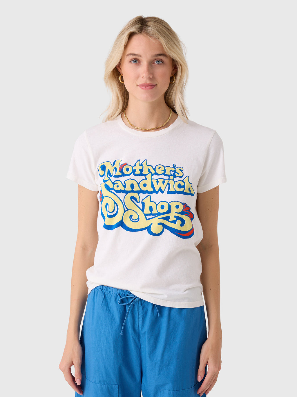 Mother Women's The Boxy Goodie Goodie Tee - Saint Bernard