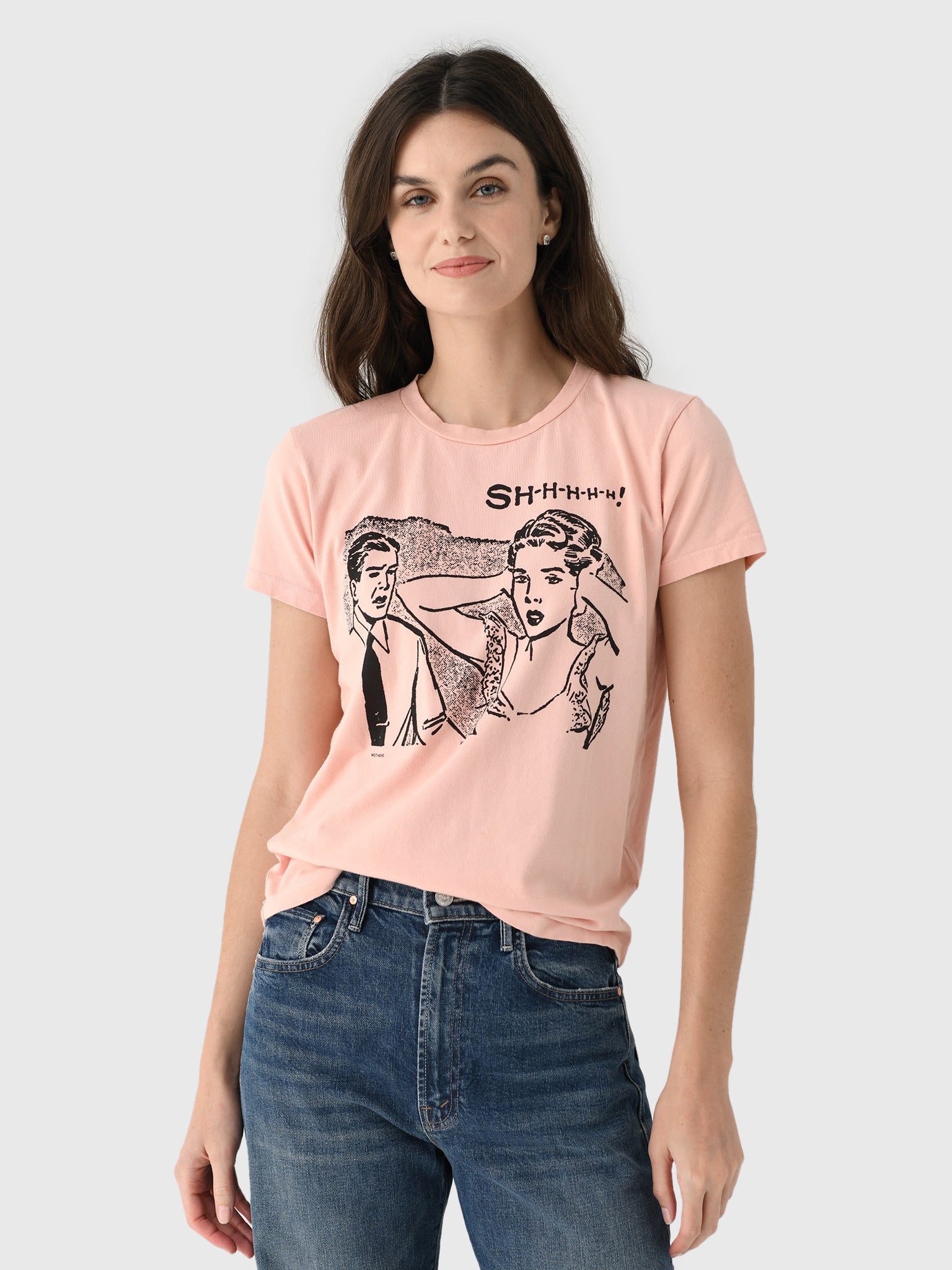Mother Women's The Boxy Goodie Goodie Tee - Saint Bernard