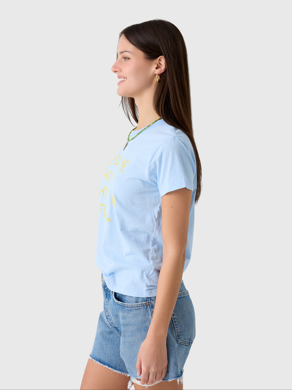 Mother Women's The Boxy Goodie Goodie Tee - Saint Bernard