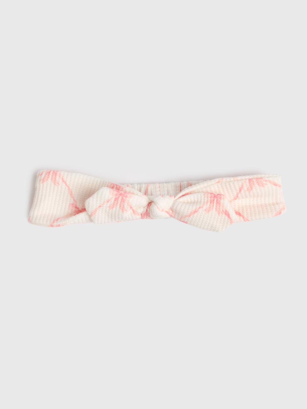 Angel Dear Baby Girls' Ribbon Bow Trellis Knot Headband - Saint Bernard