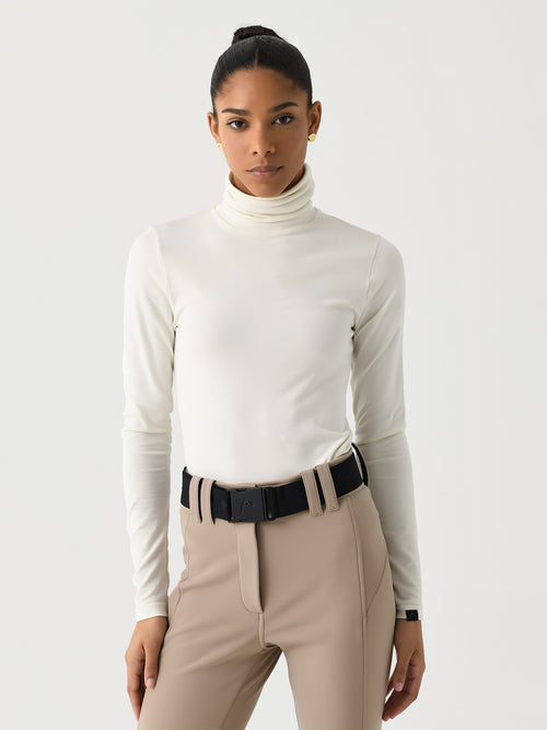 Head Sportswear Women's Bree Turtleneck Shirt - Saint Bernard