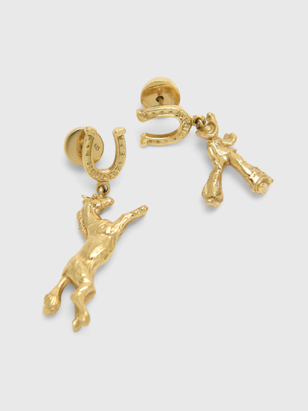 Alemais Django Horse & Cowboy Earrings - Saint Bernard