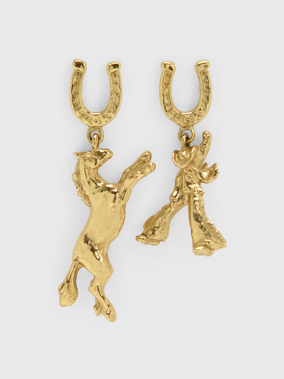 Alemais Django Horse & Cowboy Earrings