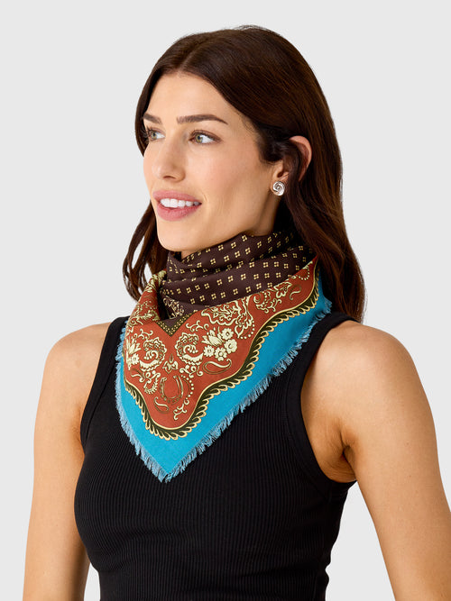 Alemais Women's Alma Cotton Scarf - Saint Bernard