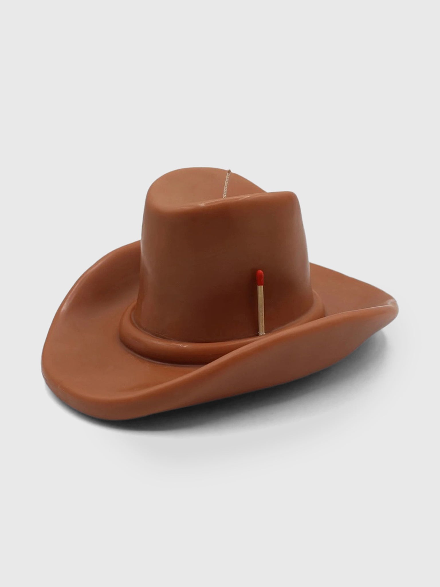 Davie Ocho Candle Co Belle Star Cowboy Hat Candle - Saint Bernard