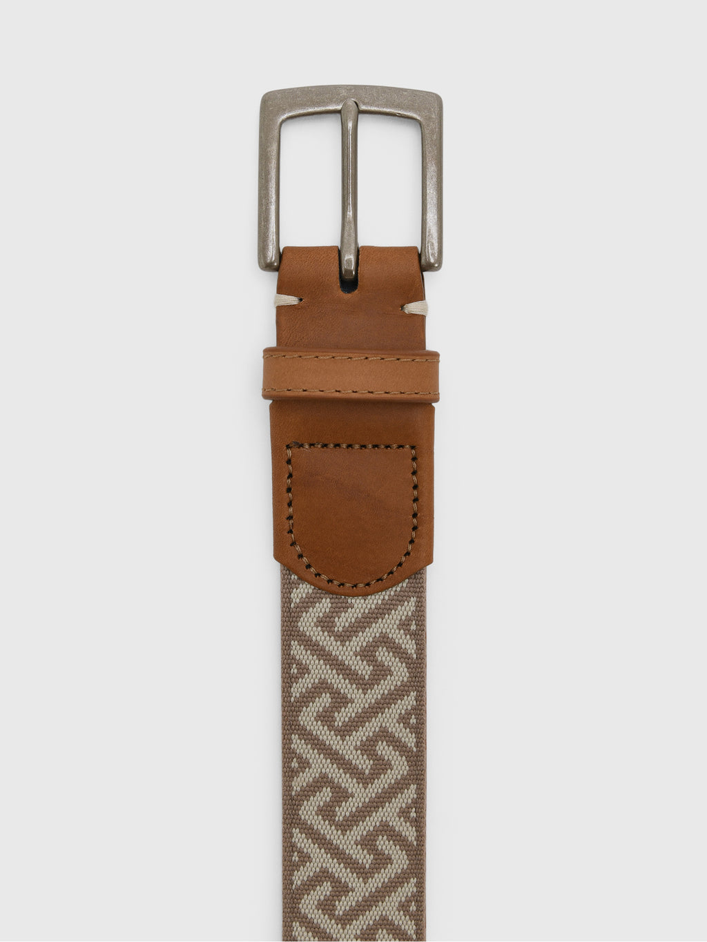 Mobjak Men's Charleston Woven Belt - Saint Bernard