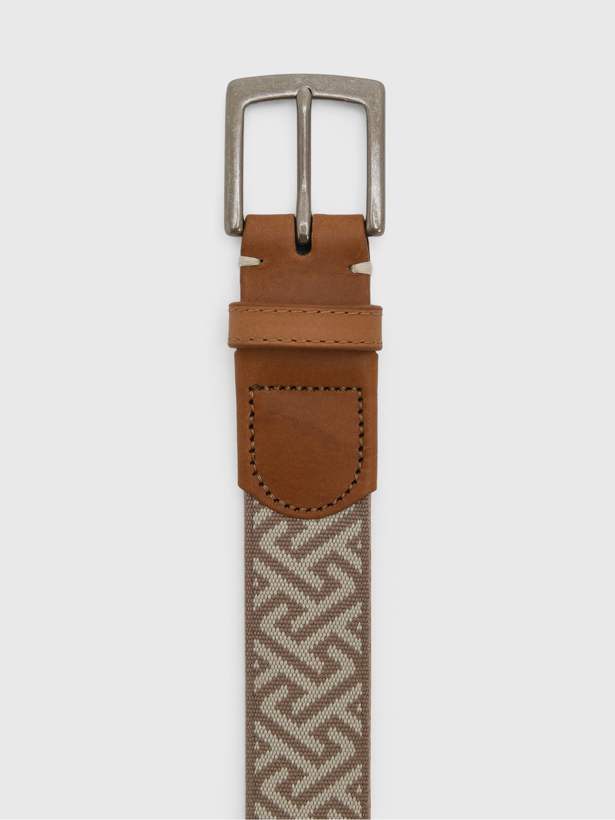 Mobjak Men's Charleston Woven Belt - Saint Bernard