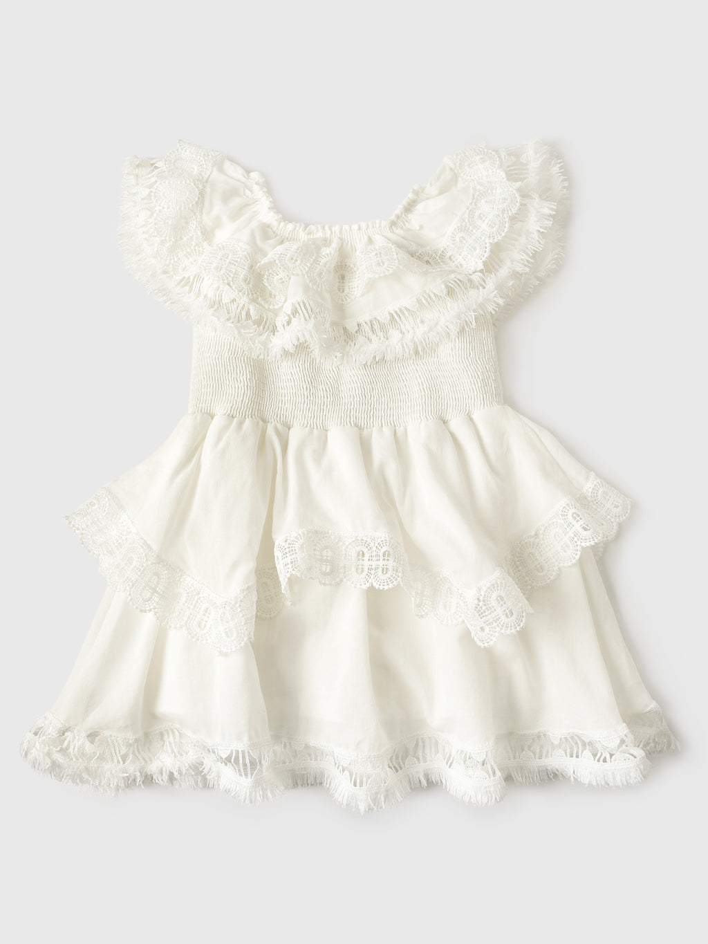Peixoto Girls' Little Wyatt Dress - Saint Bernard