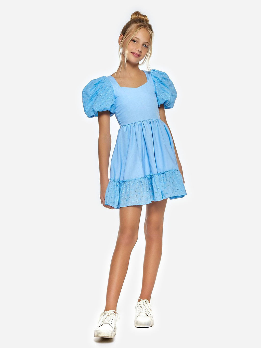 Peixoto Girls' Little Logan Mini Dress - Saint Bernard