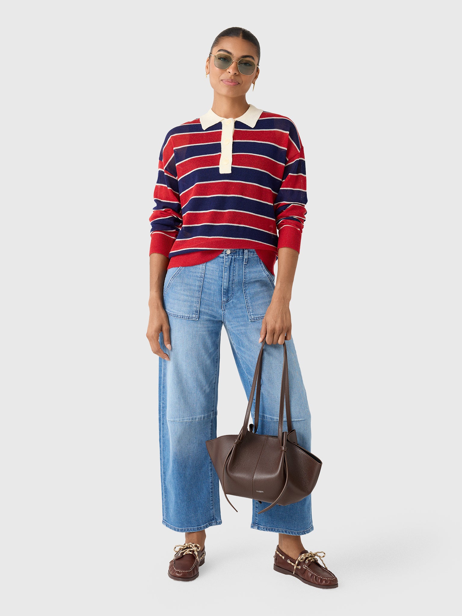 Mother Women's The Biggie Raquette Pullover - Saint Bernard