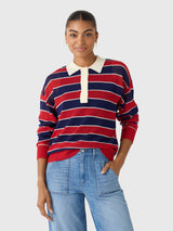 Mother Women's The Biggie Raquette Pullover - Saint Bernard