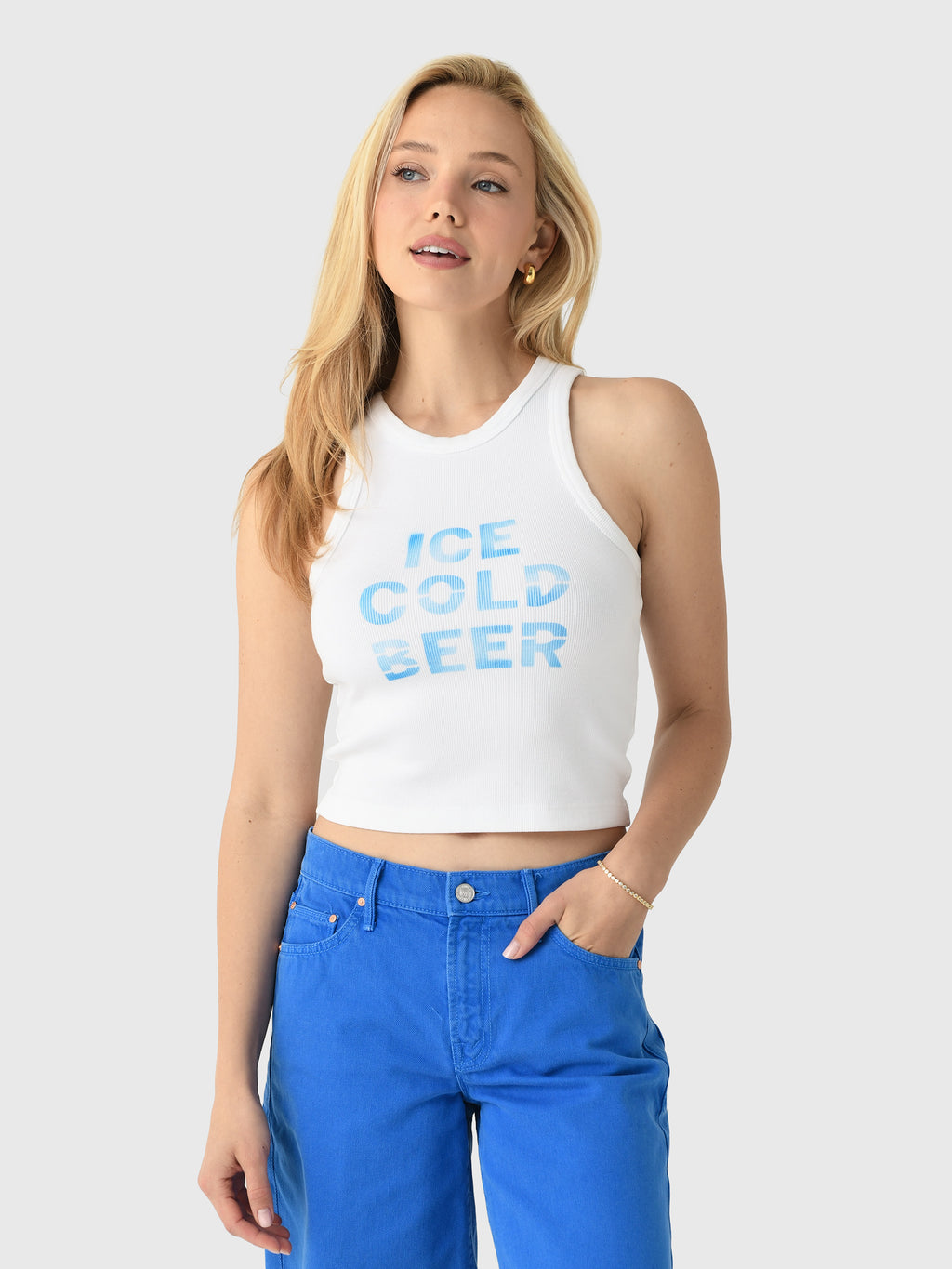 Mother Women's The Chin Ups Chop Tank - Saint Bernard