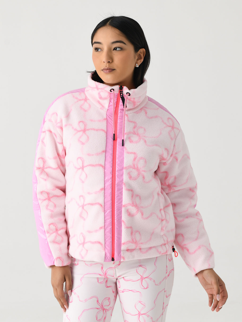 Bogner Fire + Ice X LoveShackFancy Ninetta Fleece Jacket - Saint Bernard