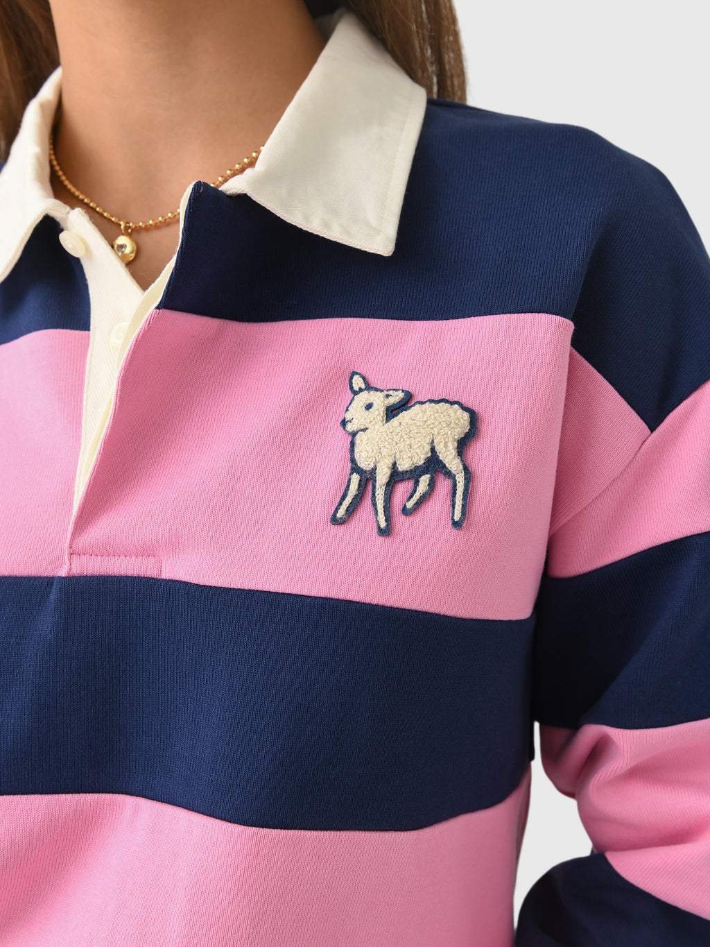 Mother Women's The Piece Huddle Shirt - Saint Bernard