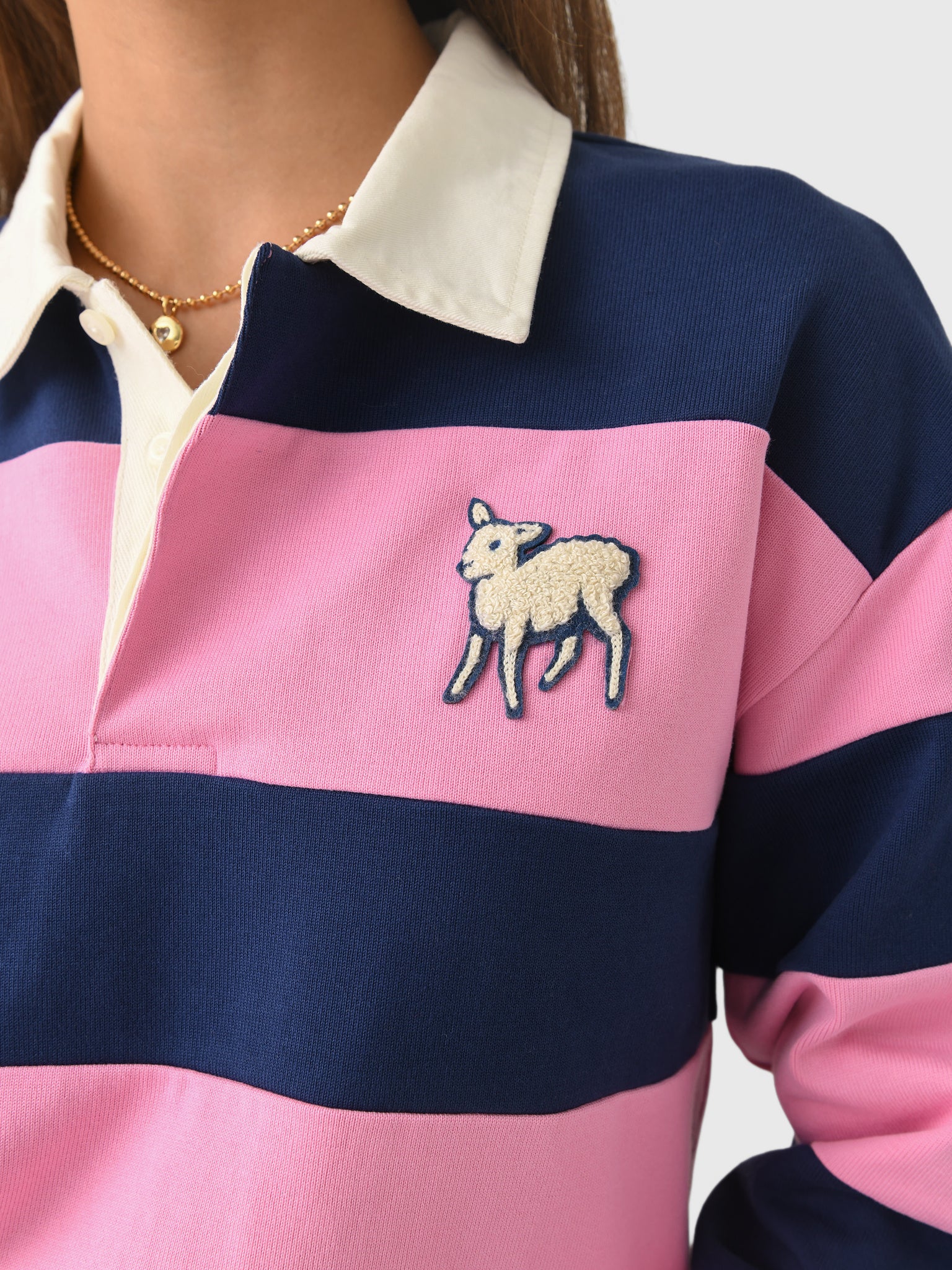 Mother Women's The Piece Huddle Shirt - Saint Bernard