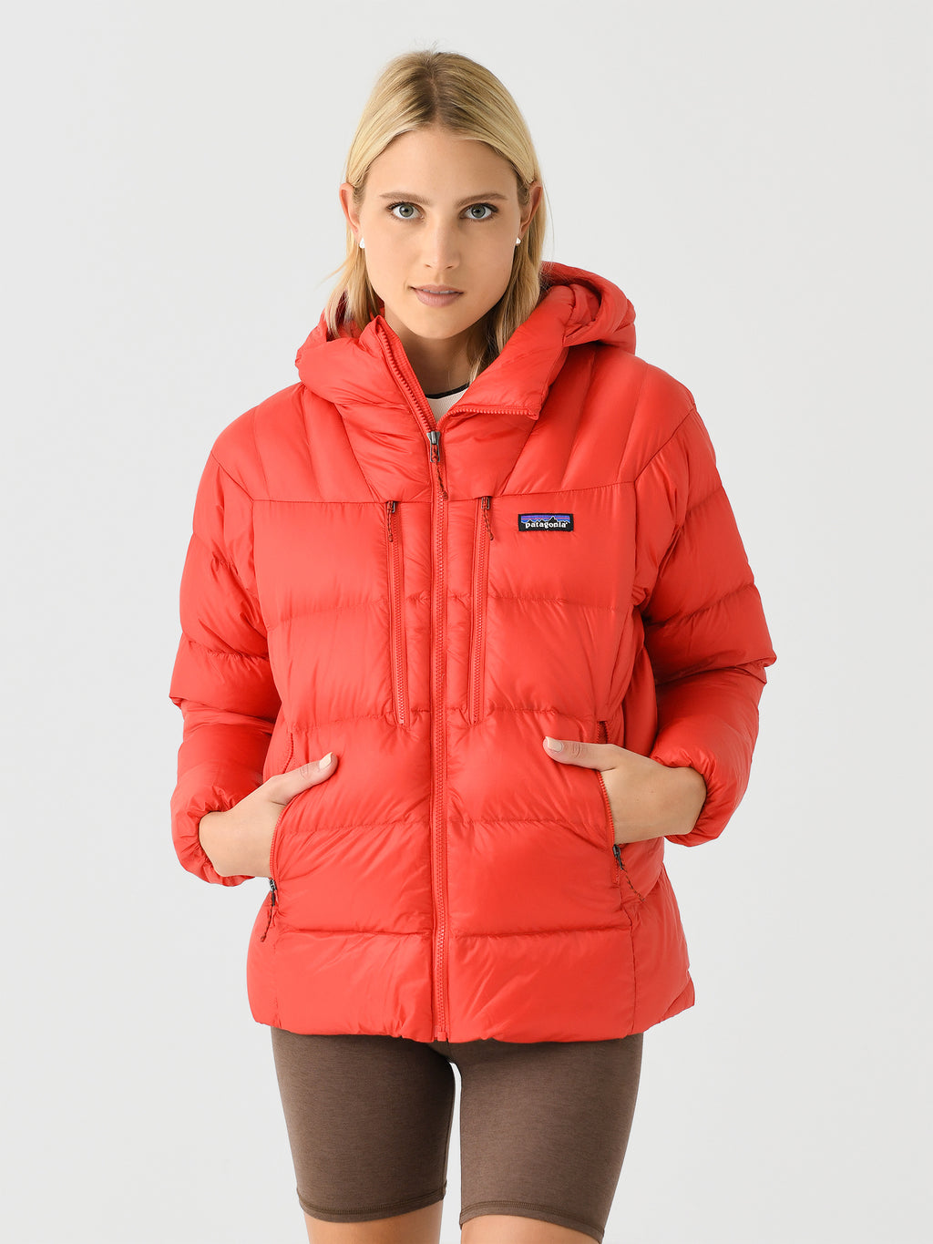 Patagonia Women's Fitz Roy Down Hoody - Saint Bernard