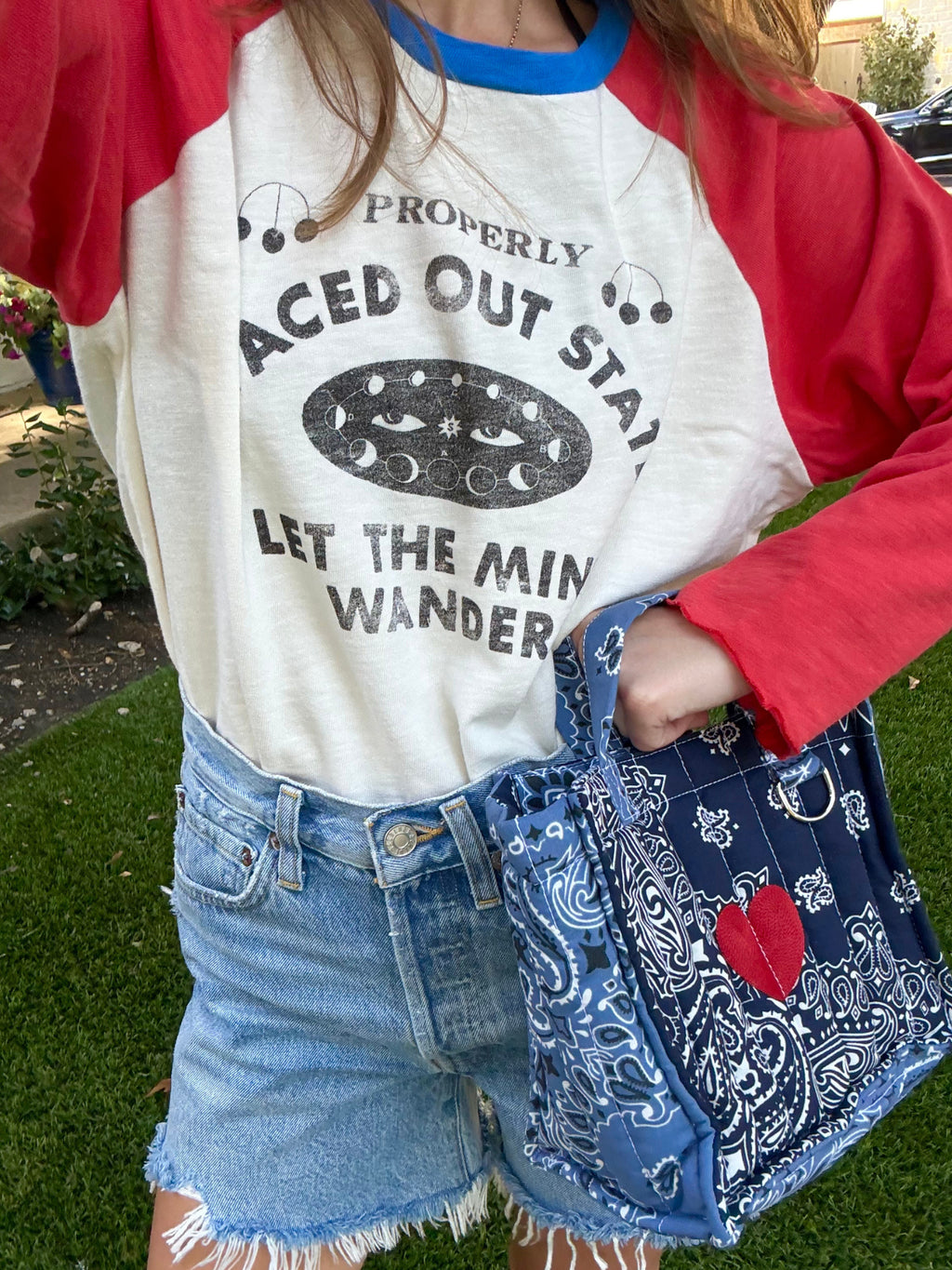 Mother Women's The Vintage Sporty Concert Tee - Saint Bernard