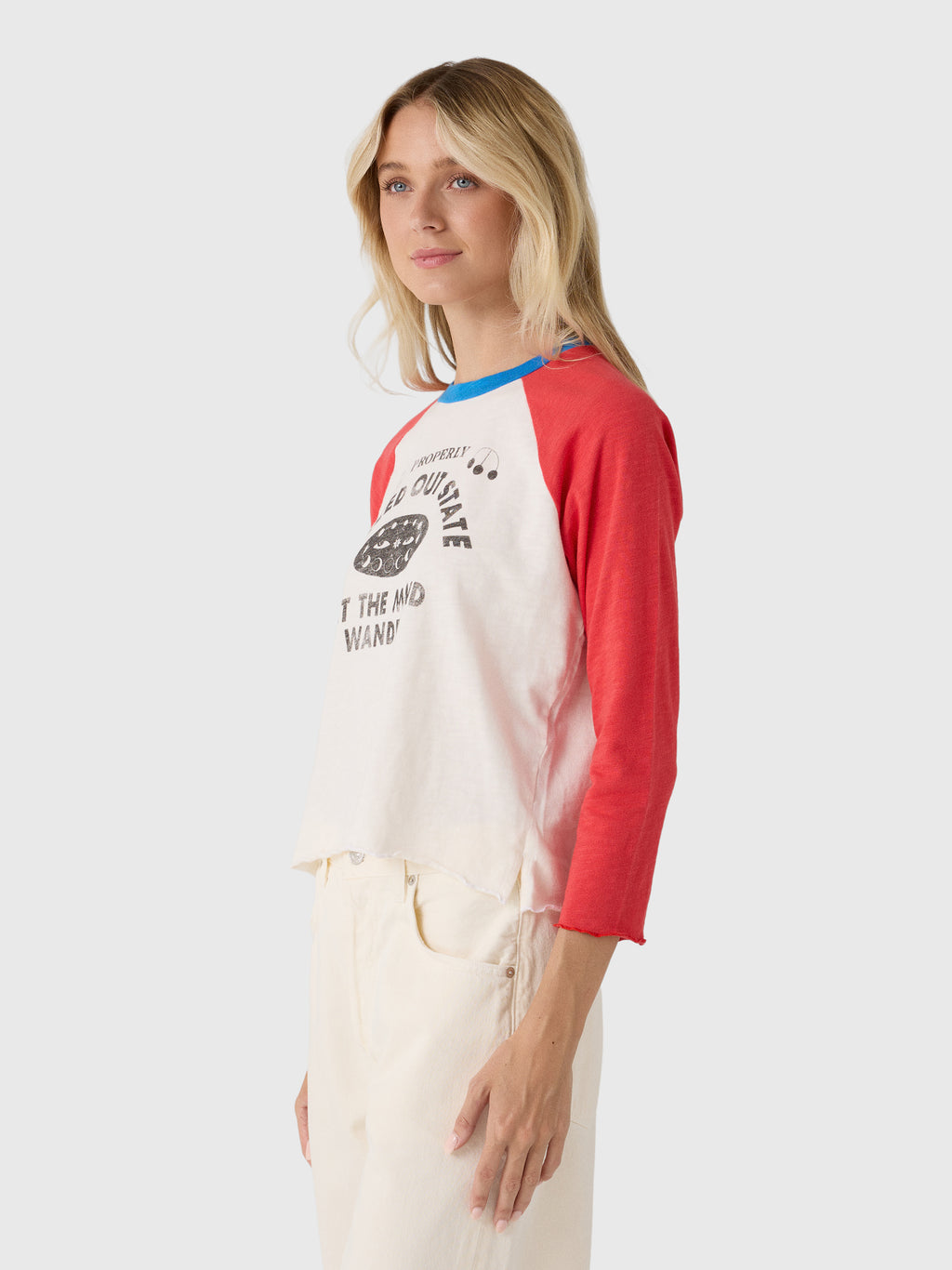 Mother Women's The Vintage Sporty Concert Tee - Saint Bernard