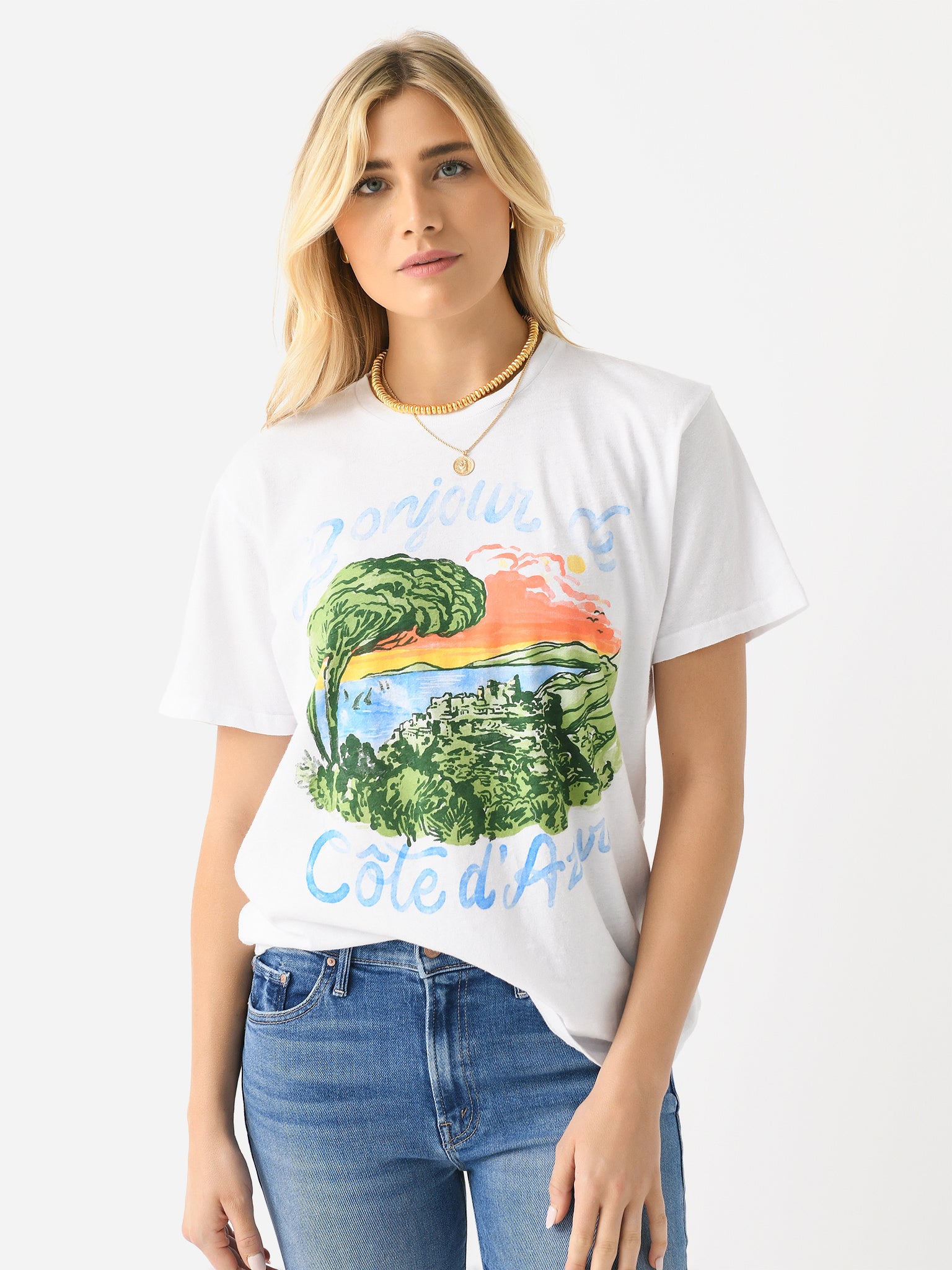 Mother Women's The Rowdy Tee - Saint Bernard