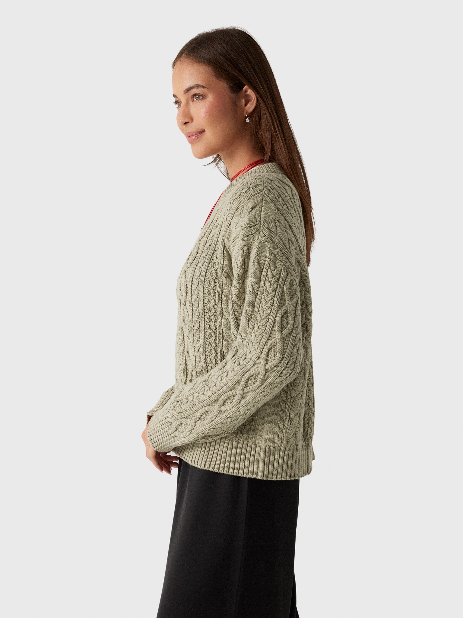 Jenni Kayne Women's Aire Crewneck Sweater - Saint Bernard