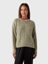 Jenni Kayne Women's Aire Crewneck Sweater - Saint Bernard