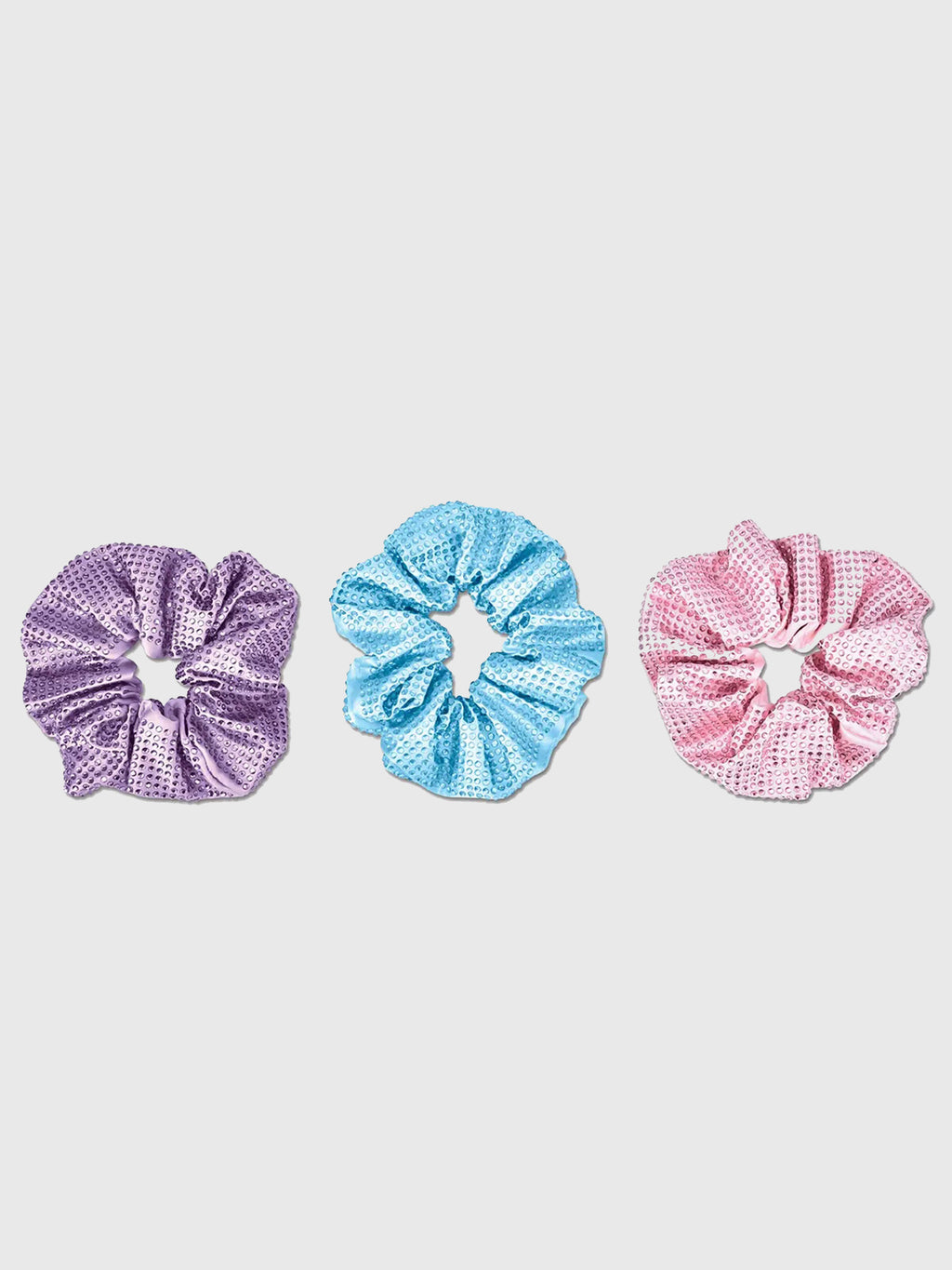 Iscream Girls' Rhinestone Scrunchie Set - Saint Bernard