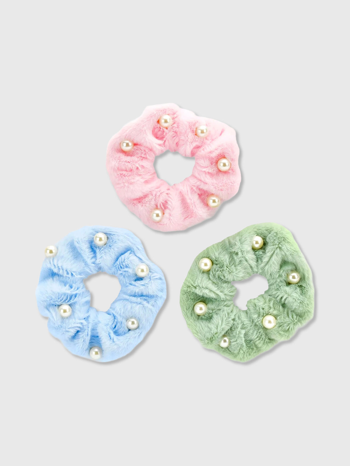 Iscream Pearl Scrunchie Set - Saint Bernard