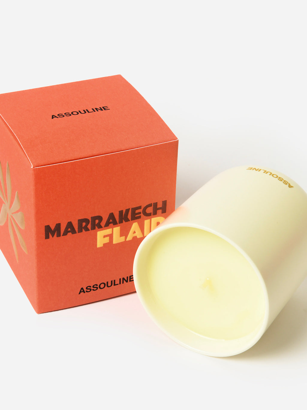 Assouline Travel From Home Marrakech Flair Candle - Saint Bernard