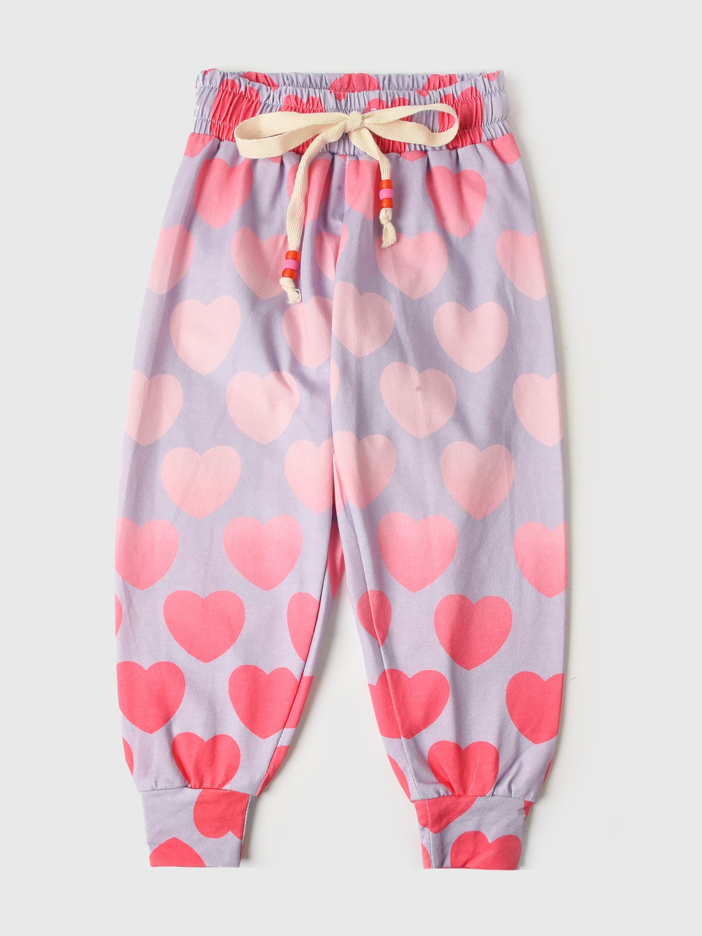 Haven Girl Girls' Heart Jogger Pant - Saint Bernard