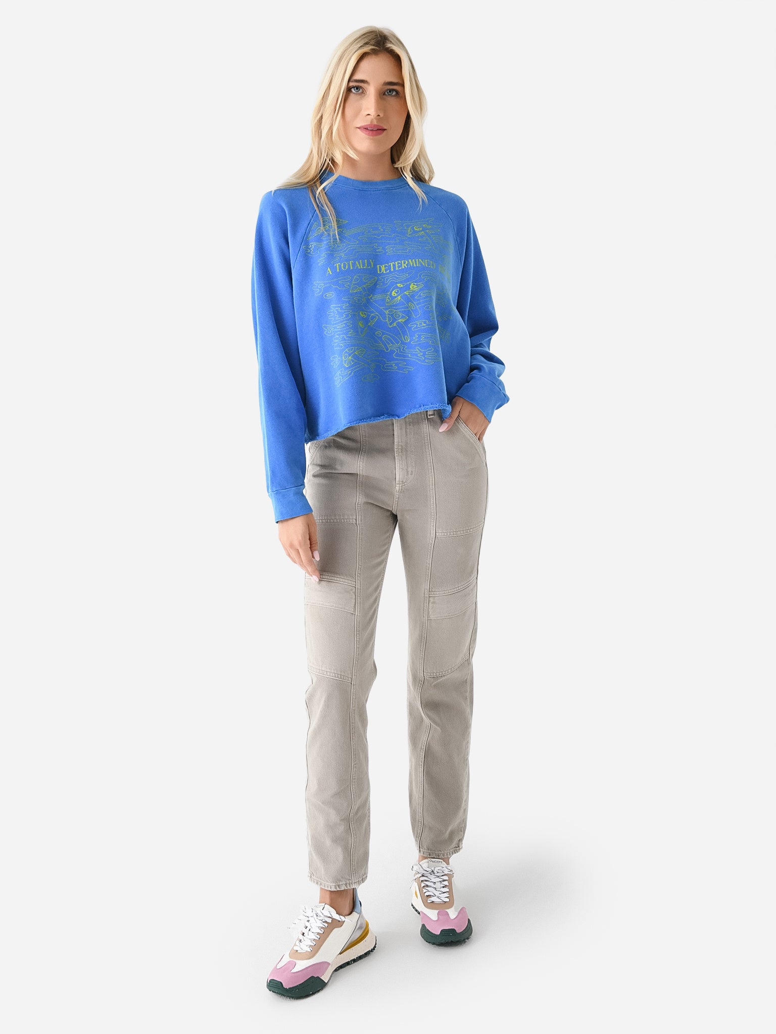 Don't Tuck With Us Crop Sweatshirt - BarreAmped®