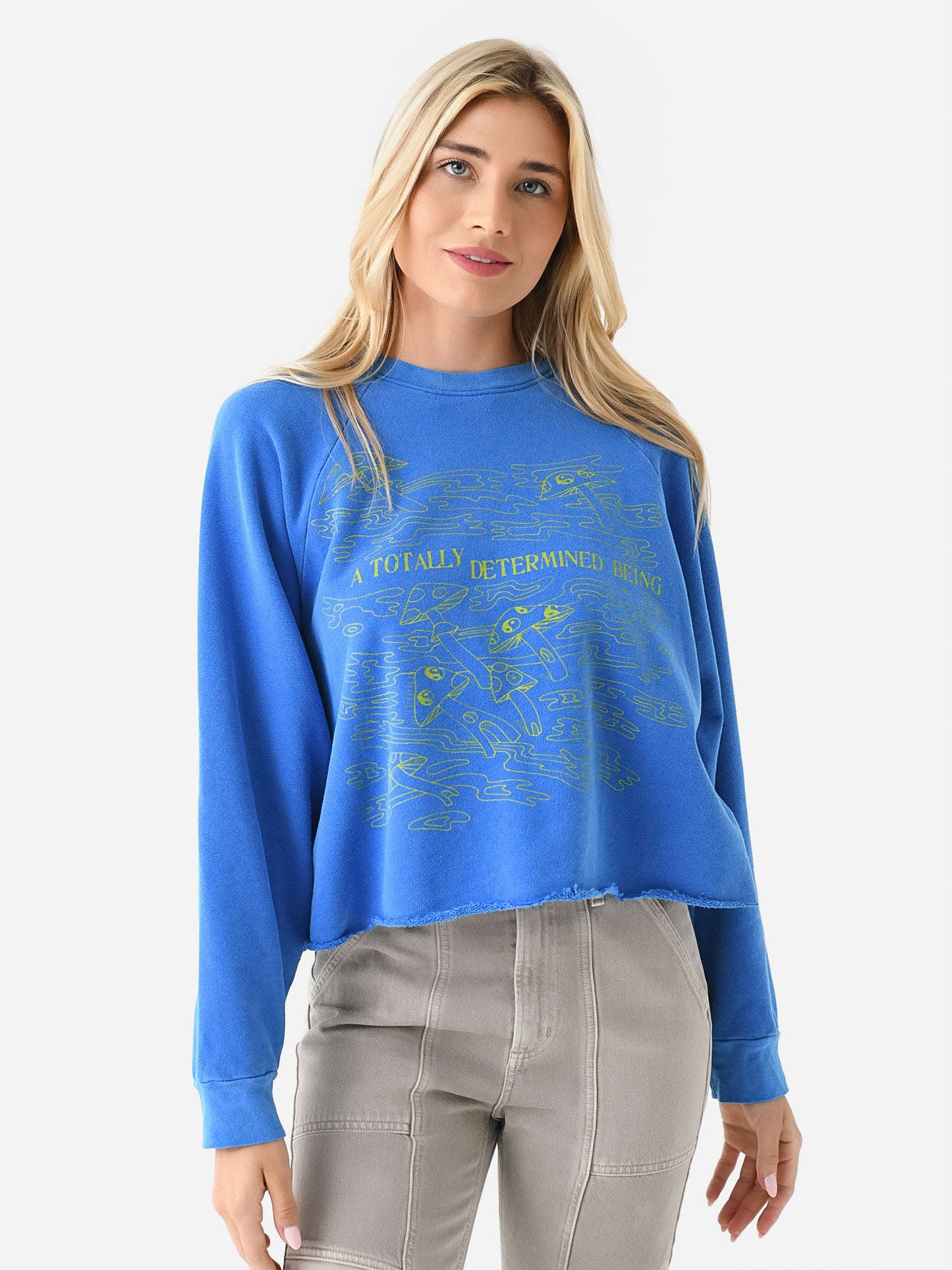 Mother Women's The Boost Crop Cut-Off - Saint Bernard