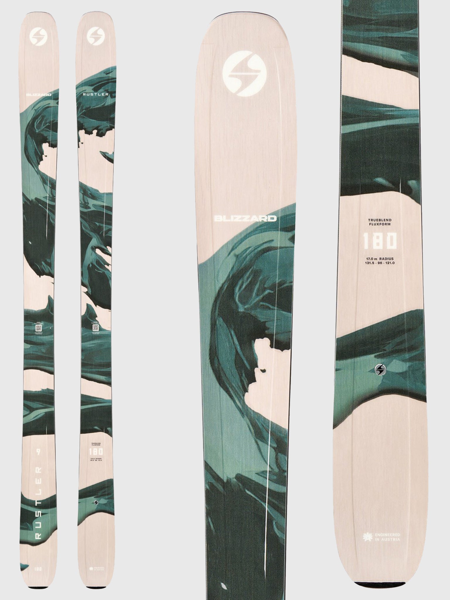 Blizzard Rustler 9 Men's Skis 2026 - Saint Bernard
