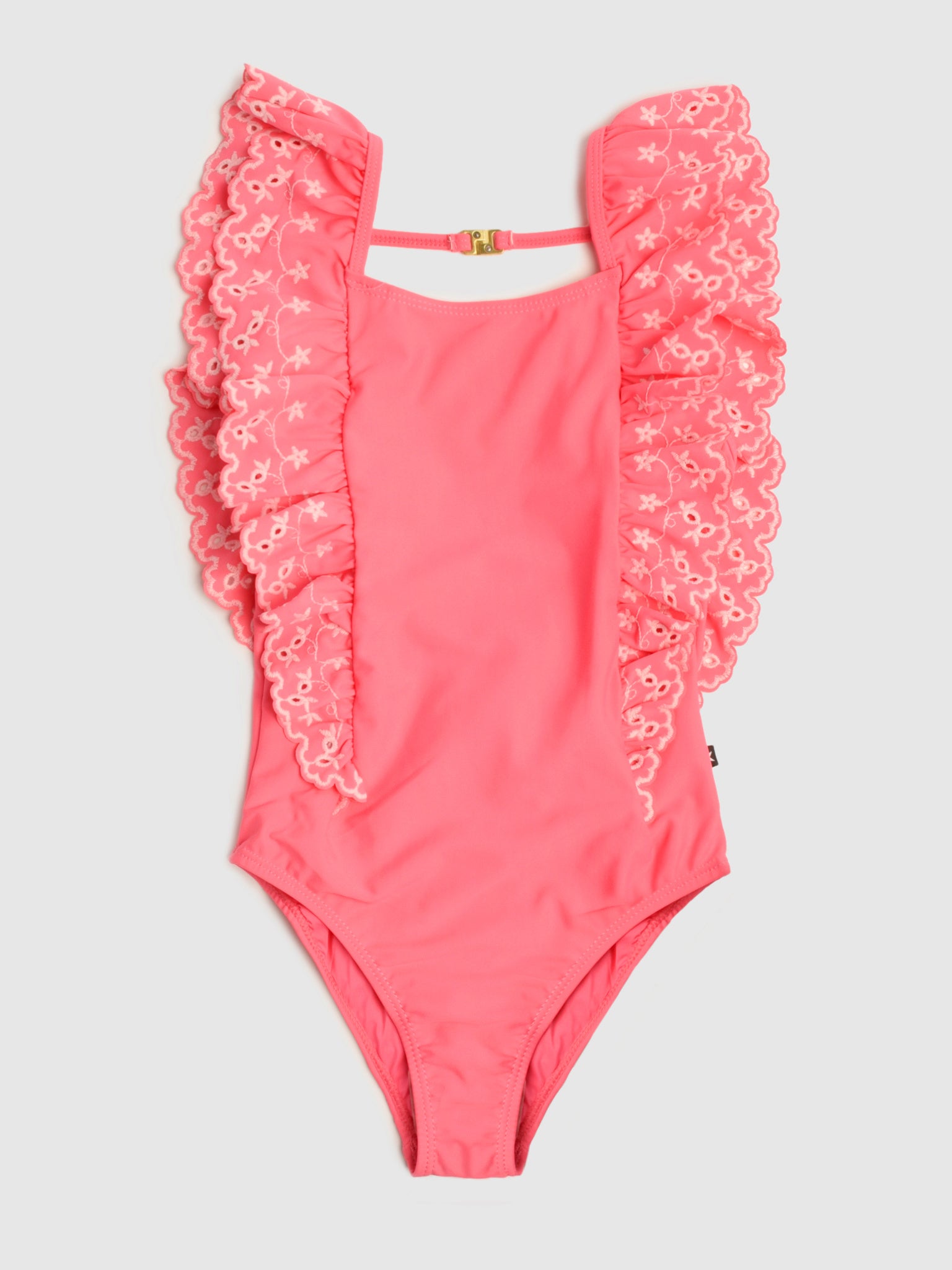 Molo Girls' Nathalie One-Piece Swimsuit - Saint Bernard