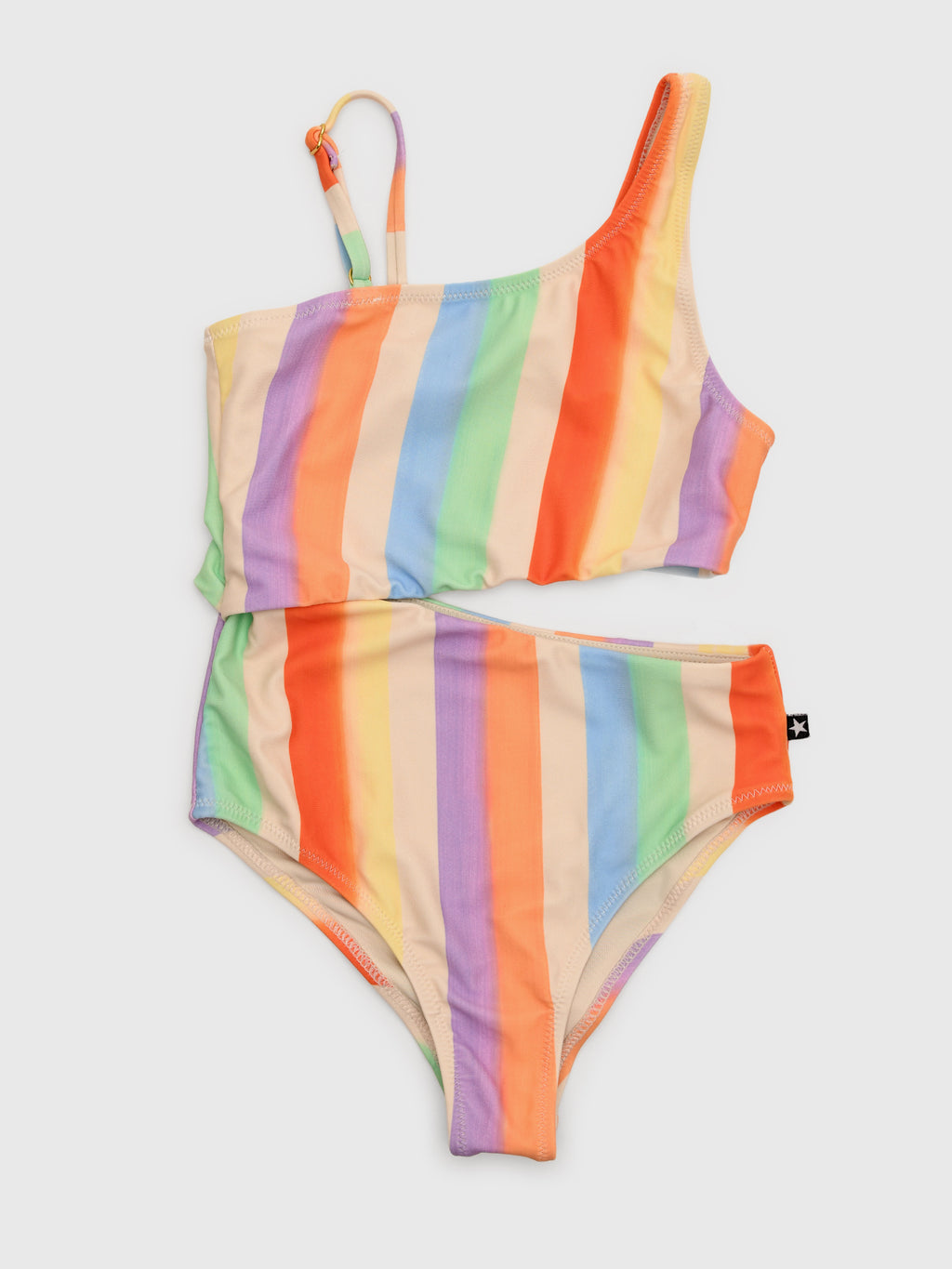 Molo Girls' Naan One-Piece Swimsuit - Saint Bernard