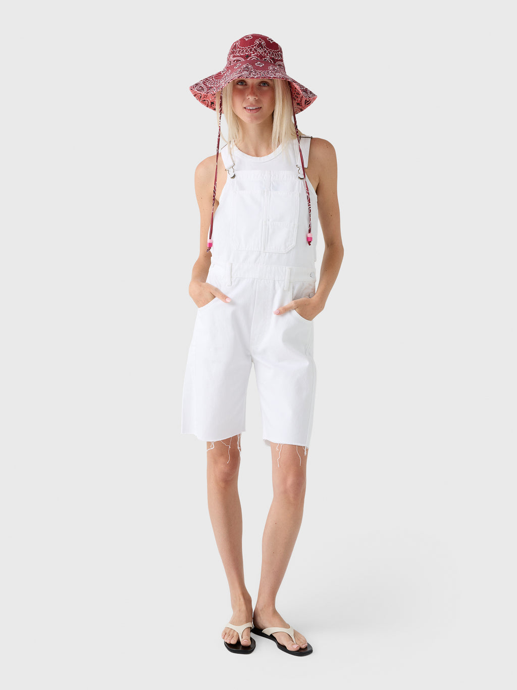 Mother Women's The Half-Pipe Bermuda Shortall Fray - Saint Bernard