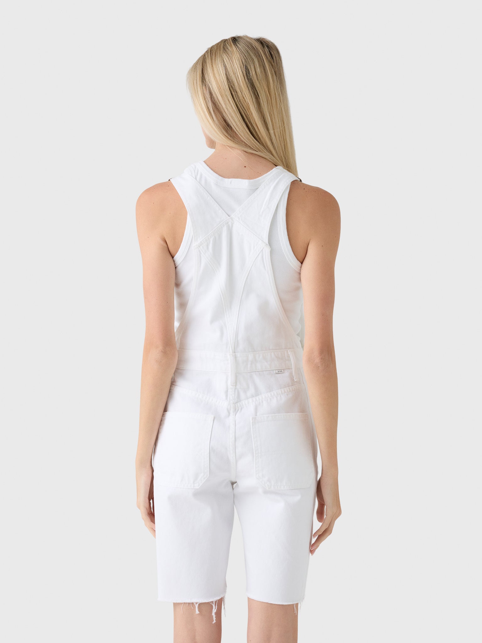 Mother Women's The Half-Pipe Bermuda Shortall Fray - Saint Bernard