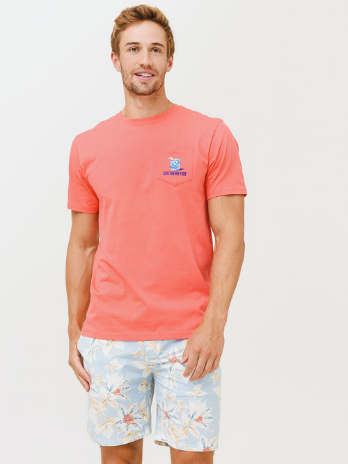 Southern Tide Men's Drinkin' In The USA T-Shirt