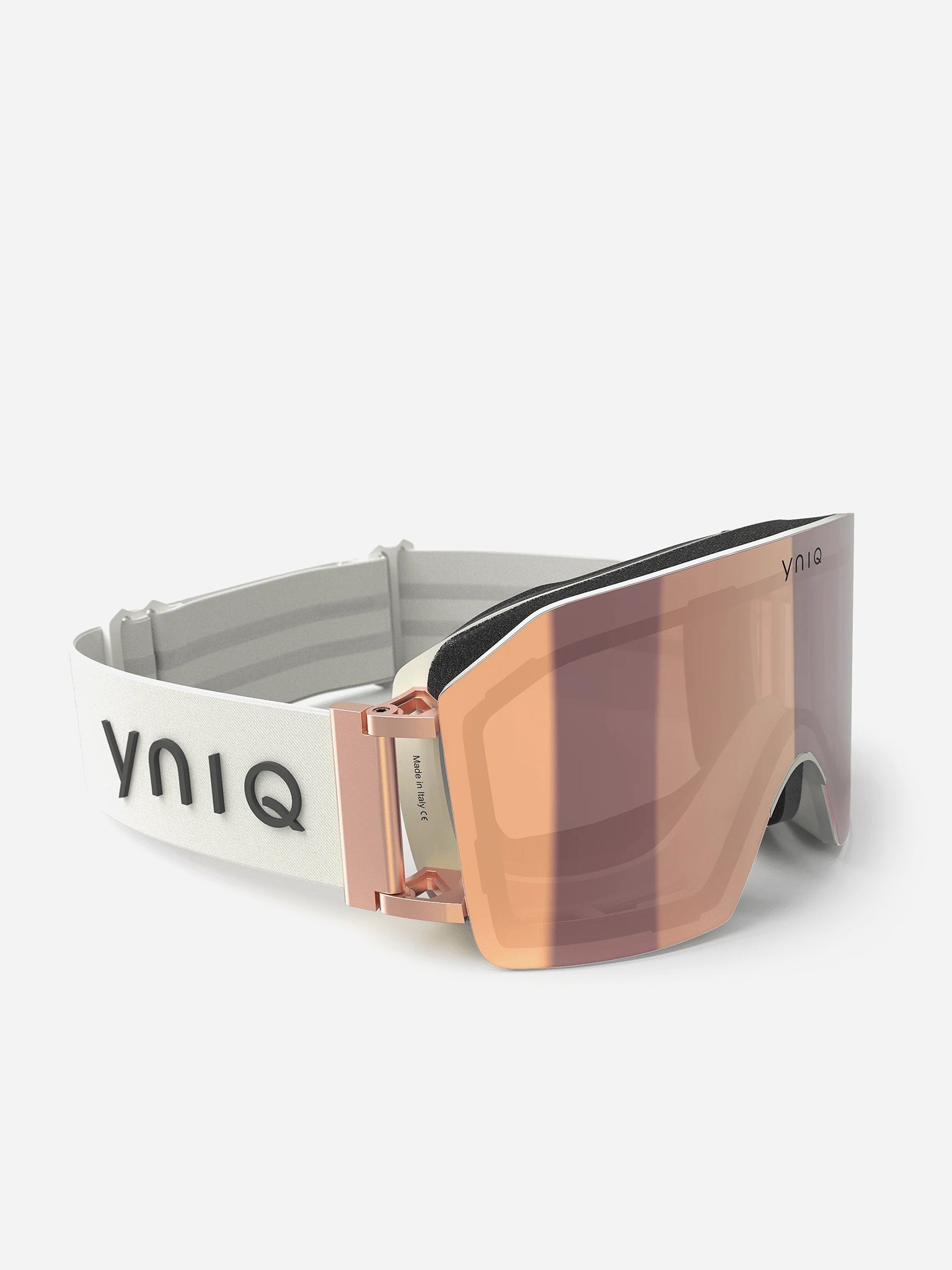 Yniq The Shield One - Rose Gold (1401) sunglasses – YNIQ Eyewear USA
