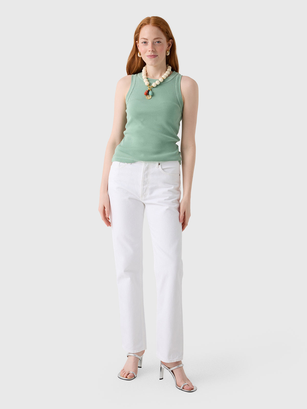 Citizens Of Humanity Women's Isabel Rib Tank - Saint Bernard