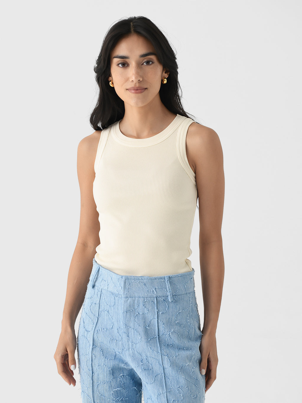 Citizens Of Humanity Women's Isabel Rib Tank - Saint Bernard