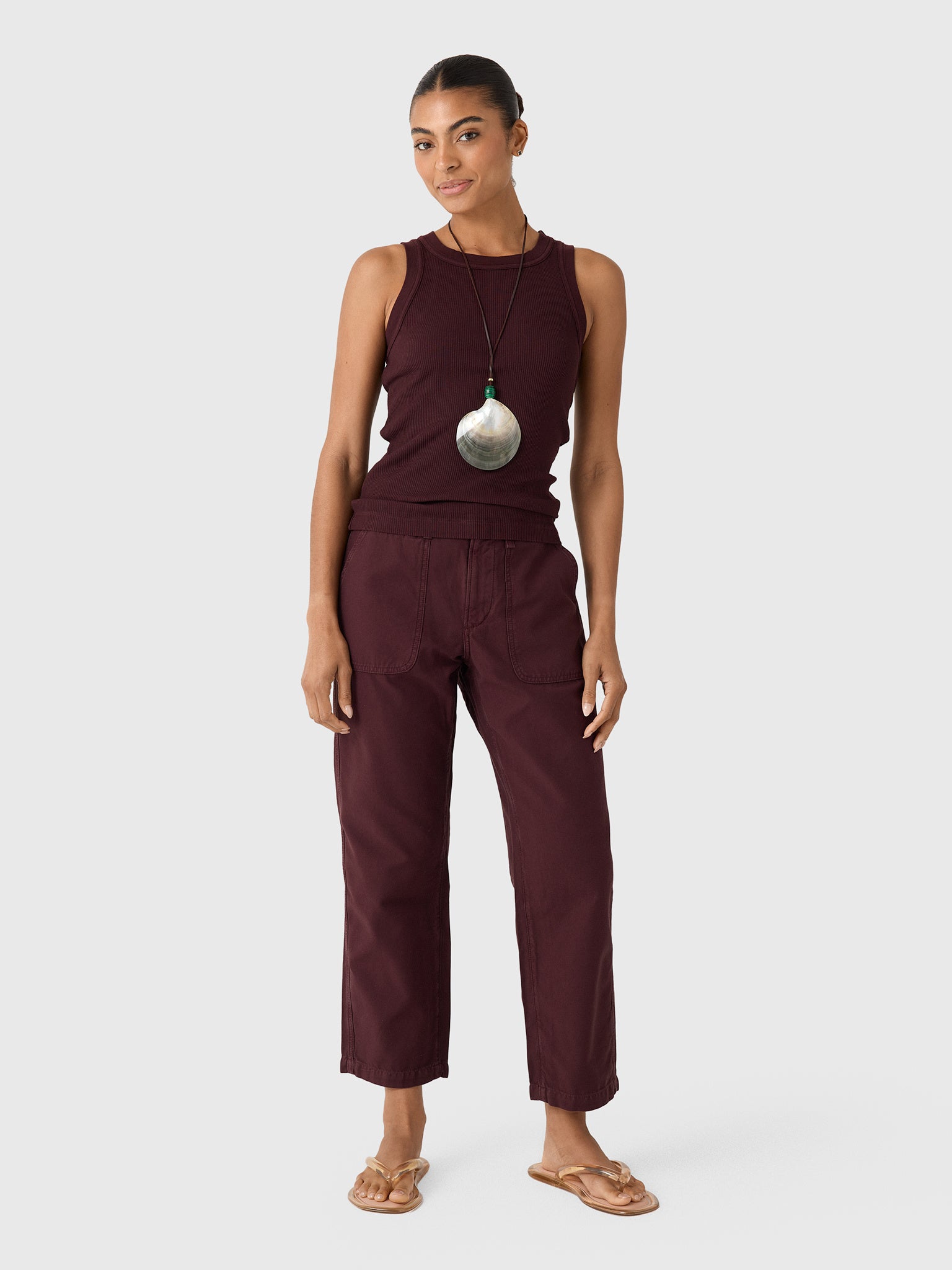 Citizens Of Humanity Women's Isabel Rib Tank - Saint Bernard
